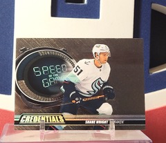 Shane Wright 2023-24 - Speed Of The Game #Sg-21 Credentials Upper Deck